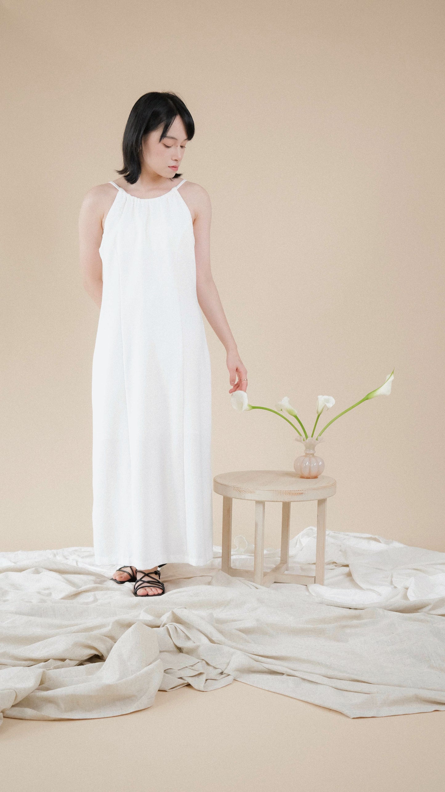 Slip Dress With tied