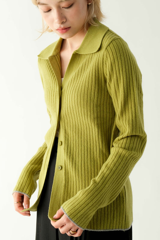 Knit Cardigan/Top - Green