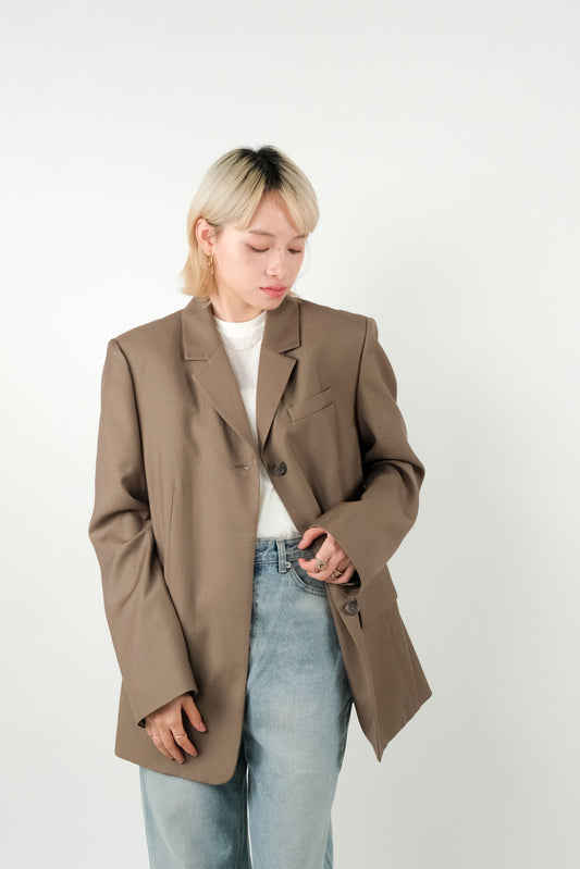 Loose Fit Blazer Jacket